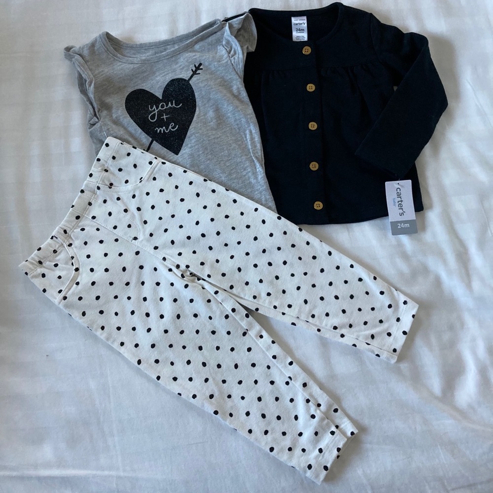 Carter’s 3 Piece Cardigan Set